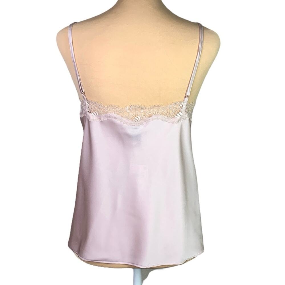 Inc International Concepts Silky Satin Camisole Top Size L Pale Rose Pink NEW - Picture 2 of 10